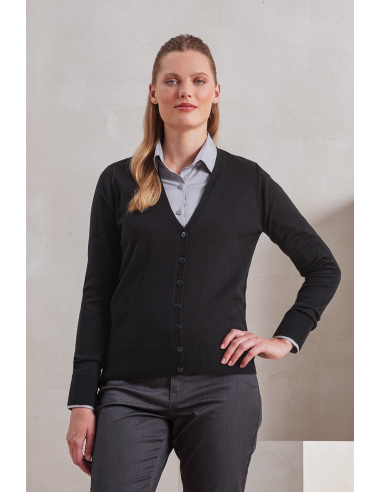 PRE-PR402-Cardigan Essential" en acrylique pour femme"